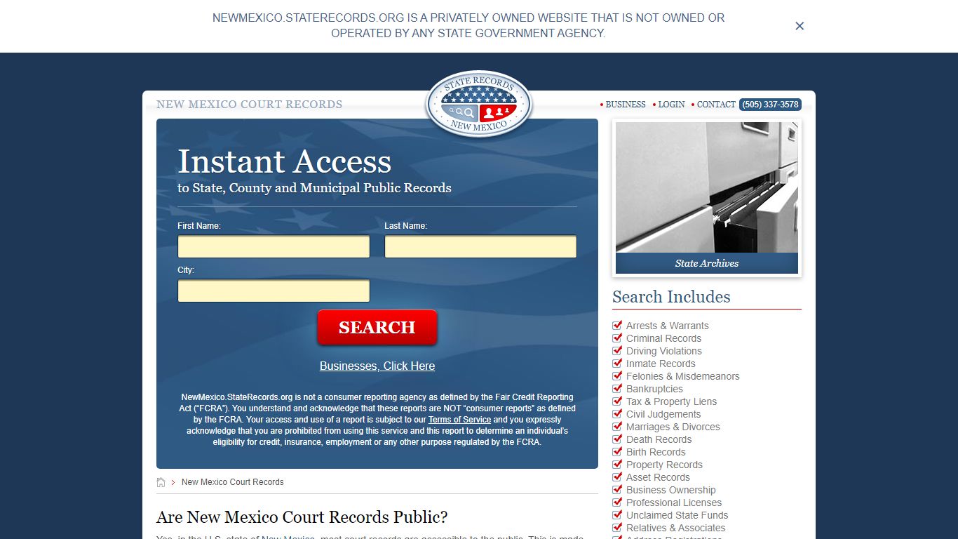New Mexico Court Records | StateRecords.org