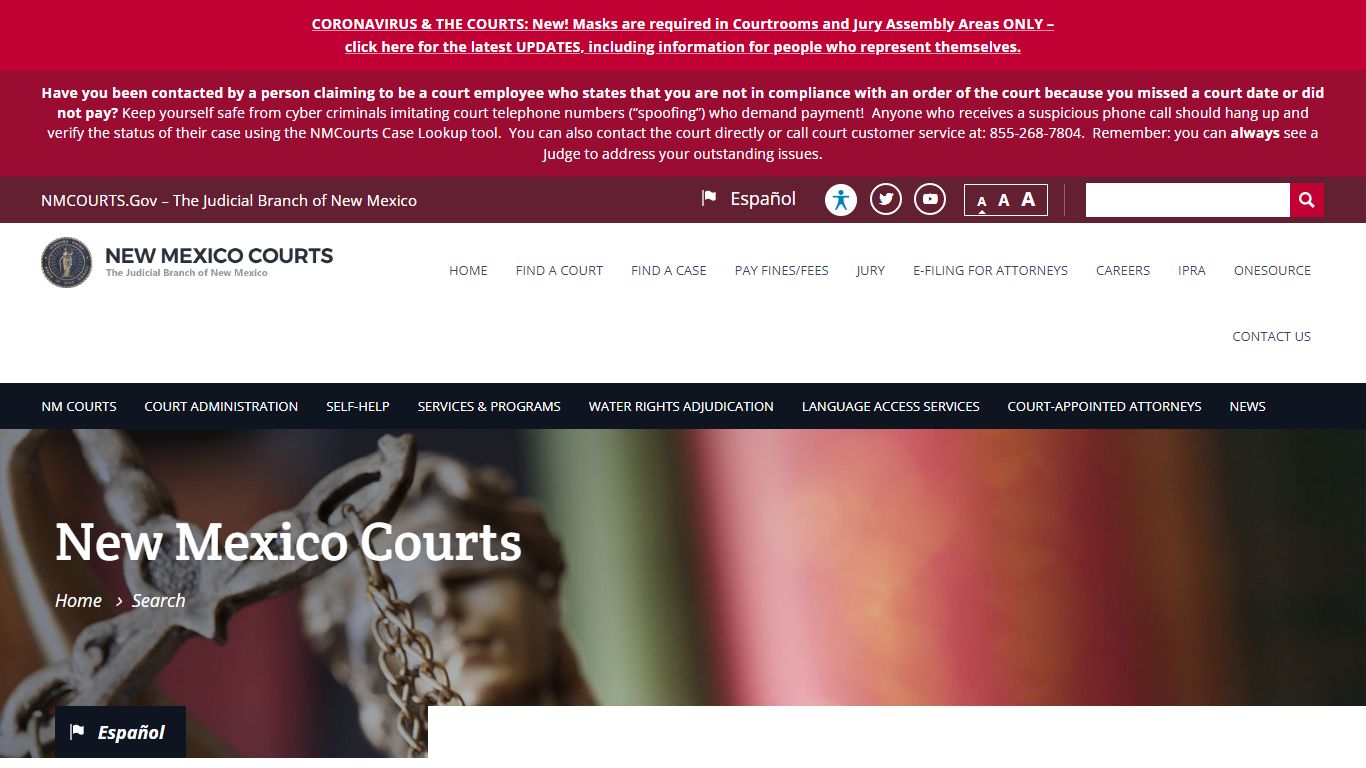 Search | New Mexico Courts - nmcourts.gov